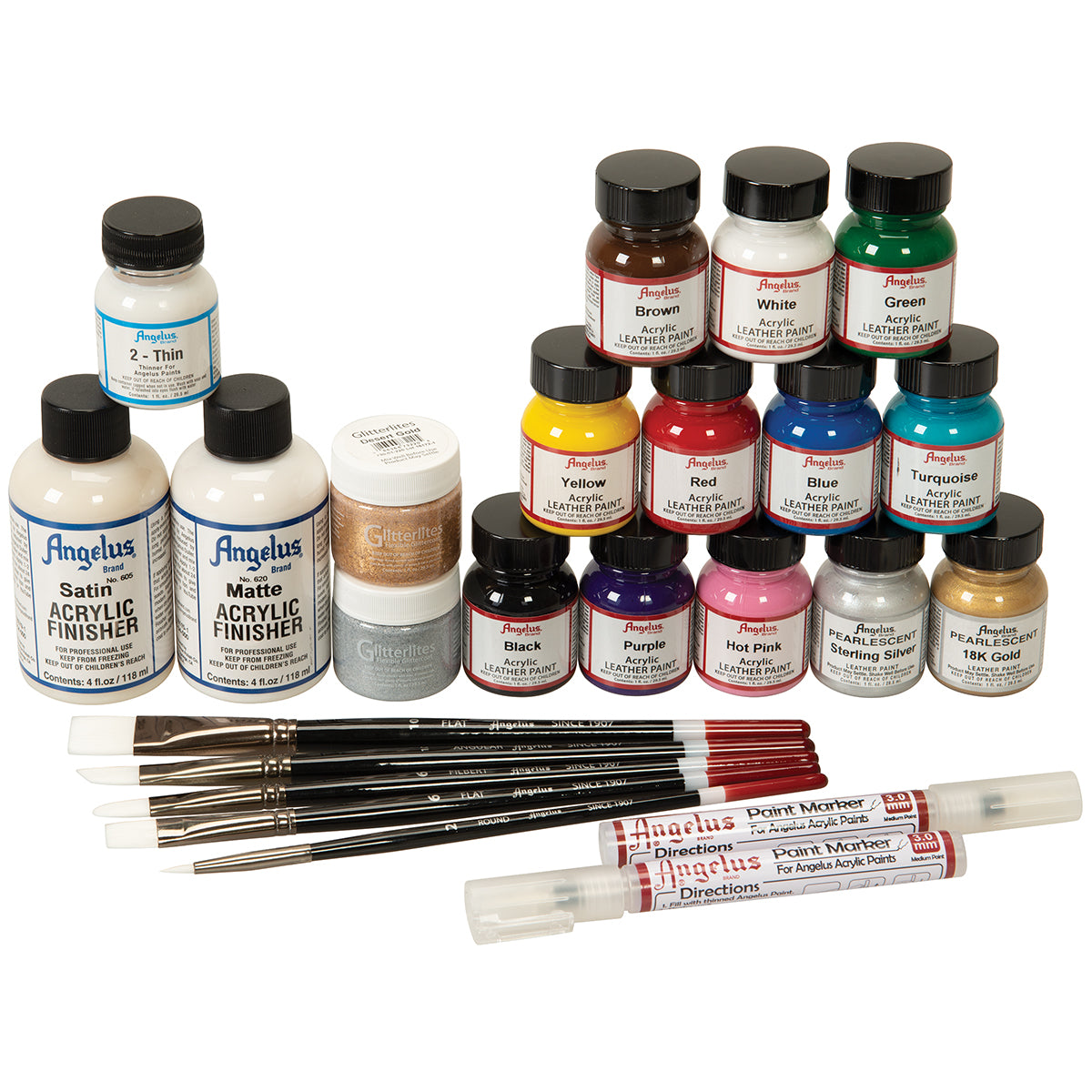 Deluxe Leather Painting Kit - Weaver Leather Supply