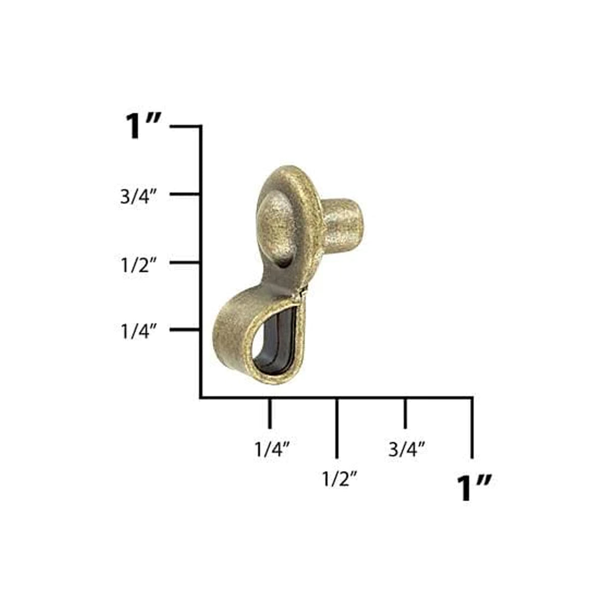 3/16 Eyelets by Loops & Threads in Antique Brass | Michaels 10354196