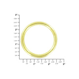 2" Shiny Brass, Cast Round Ring, Solid Brass, #P-839-2