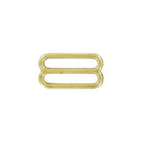 1 1/8" Brass, Cast Rounded Tri Bar Slide, Zinc Alloy, #C-1190-BP