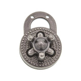 1 1/8"Antique Nickel, Turn Lock, Zinc Alloy, #P-2435-ANTN