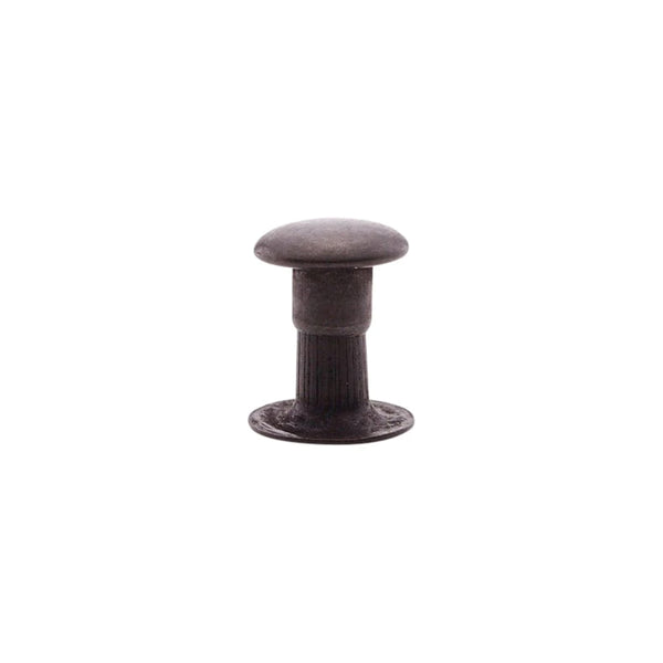 7mm Black, Single Cap Jiffy Rivet, Solid Brass-100ct – Weaver