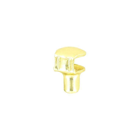 1/4" Brass, Boot Lace Eyelet Hook, Steel