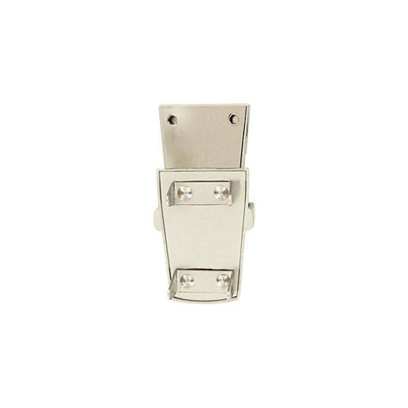 1" Shiny Nickel, Tuck Catch, Zinc Alloy