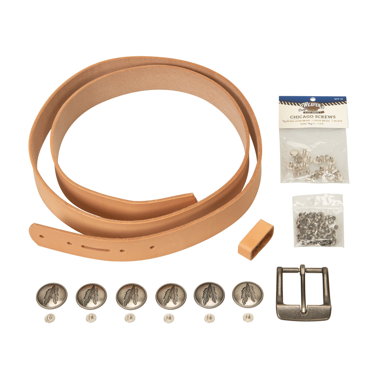 Belt Leathercrafting Kit, Veg Tanned Hermann Oak®