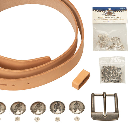 Leather Belt Making Kit + Video - Weaver Leather Supply
