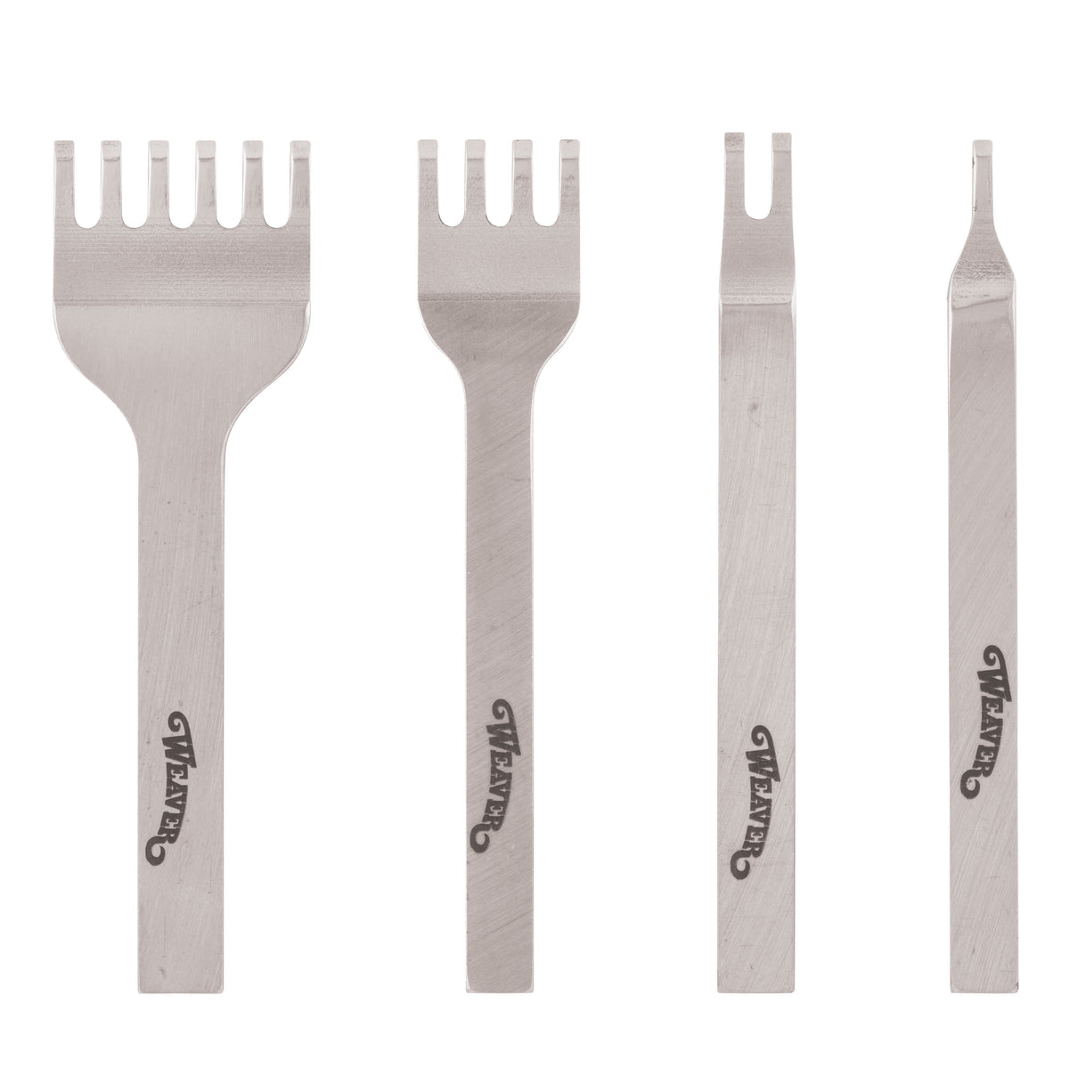 Fat Chisel 1/8” Flat Chisel Set (4pc) - Weaver Leather Supply