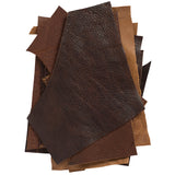 Assorted Leather Remnant Bag