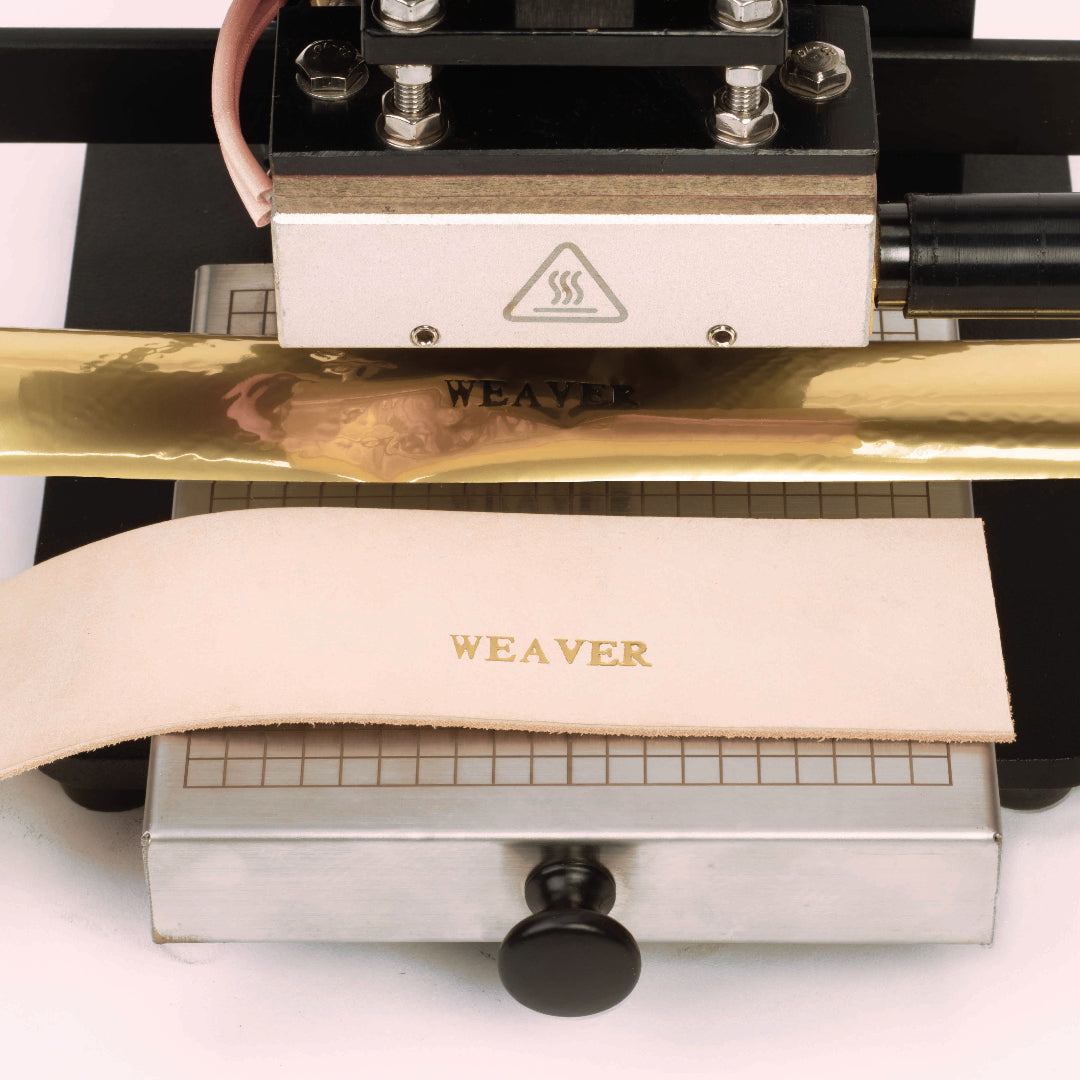Hot Foil Leather Stamping Machine - Weaver Leather Supply