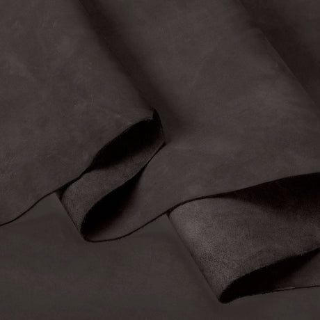 Sample, Chrome Tanned Nubuck Leather Sides, 5-6 oz.