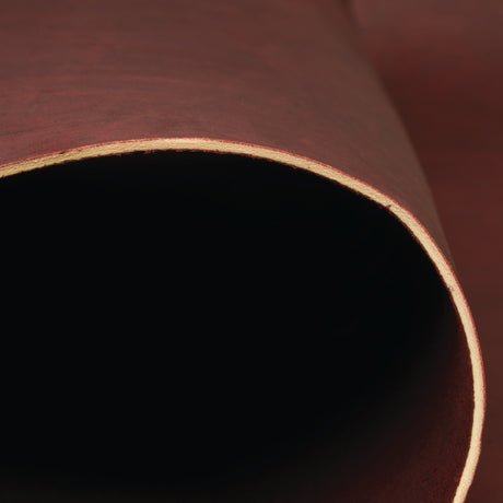 CHAHINLEATHER® Burgundy Alum Tanned Leather, Sides