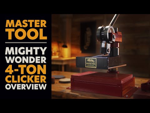 Hand Operated Clicker Mighty Wonder 4 Ton Clicker Press - Weaver Leather Supply