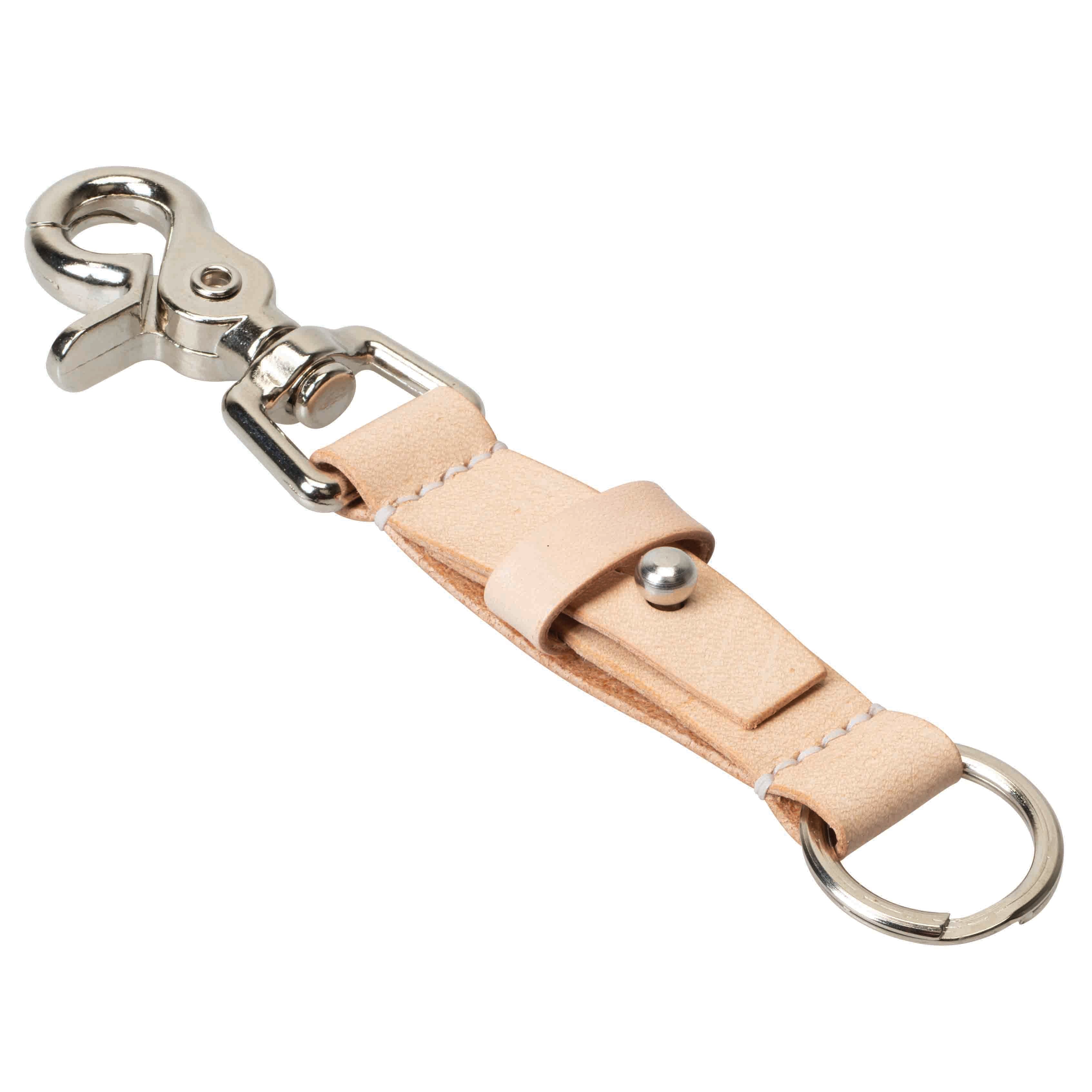 Luca-S Key Chain Kit, Leather Craft Kit, Leather Keychain Set, Leather Key  Ring Craft Kit