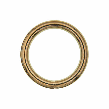 Ohio Travel Bag 1 1/2" Brass, Welded Round Ring, Steel, #P-2236-BP P-2236-BP
