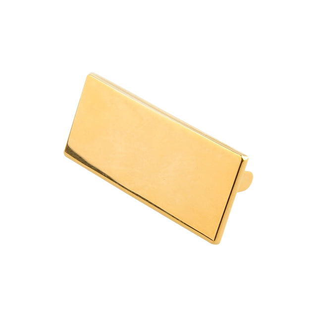 Ohio Travel Bag 1 1/2" Gold, Logo Plate, Zinc Alloy, #P-3249-GOLD P-3249-GOLD