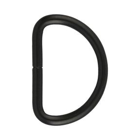 Ohio Travel Bag 1/2" Black, Split D Ring Light, Steel, #D-101-BLK D-101-BLK