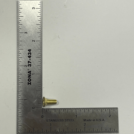 Ohio Travel Bag 1/2" Brass, Spike w/Screw, Solid Brass, #C-1551-SB C-1551-SB