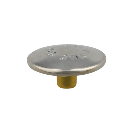 Ohio Travel Bag 1/2" Nickel, Pull-The-DOT Snap Set (Pack of 10 Sets Complete), Solid Brass, #WF-050-SBN WF-050-SBN