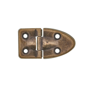 Ohio Travel Bag 1" Antique Brass, Stop Hinge, Zinc Alloy, #D-64-ANTB D-64-ANTB
