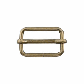 Ohio Travel Bag 1" Antique Brass, Strap Slider, Steel, #C-1112-ANTB C-1112-ANTB