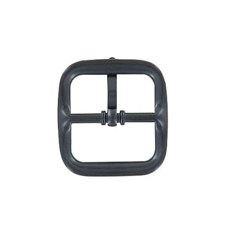 Ohio Travel Bag 1" Black, Center Bar Buckle, Solid Brass, #C-1517-BLK C-1517-BLK