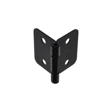 Ohio Travel Bag 1" Black, Lift-a-Part Hinge, Zinc Alloy, #L-3228-BLK L-3228-BLK