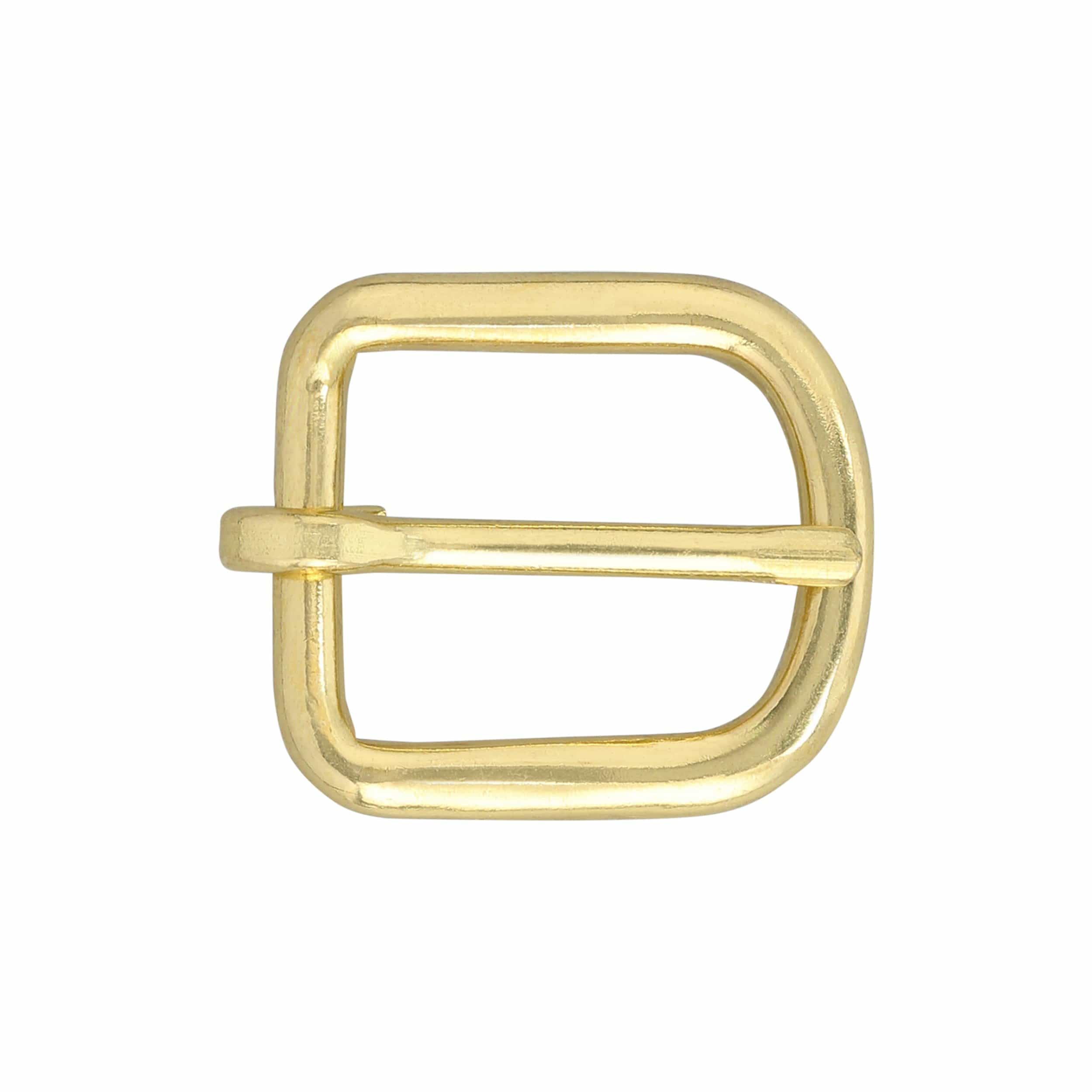 Ohio Travel Bag 1" Brass, Split Heel Bar Buckle, Solid Brass, #C-2181-1 C-2181-1