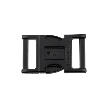 Ohio Travel Bag 1" Matte Black, Side Squeeze Buckle, Zinc Alloy, #C-250-1-BLK C-250-1-BLK