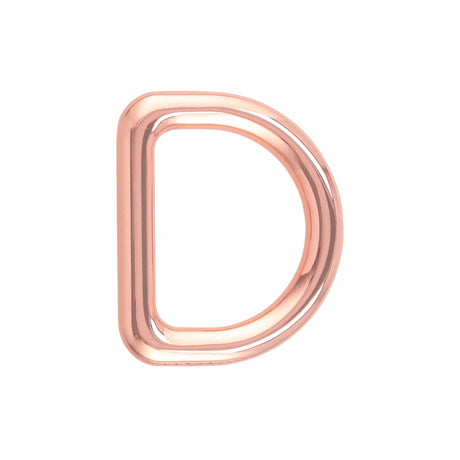 Ohio Travel Bag 1" Shiny Copper, Cast D-Ring, Zinc Alloy, #D-402-CPR D-402-CPR