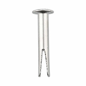 Ohio Travel Bag 10/16" Nickel, Split Rivet, Steel - 24 pk, #100-10-16-NP 100-10-16-NP