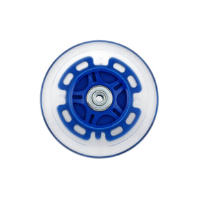 Ohio Travel Bag 100mm Blue, In-line skate wheel with LED Lights, PolyUrethane, #L-3893-BLU L-3893-BLU