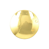 Ohio Travel Bag 15mm Gold, Flat Rivet with Screw, Zinc Alloy, #P-4001-15-GLD P-4001-15-GLD