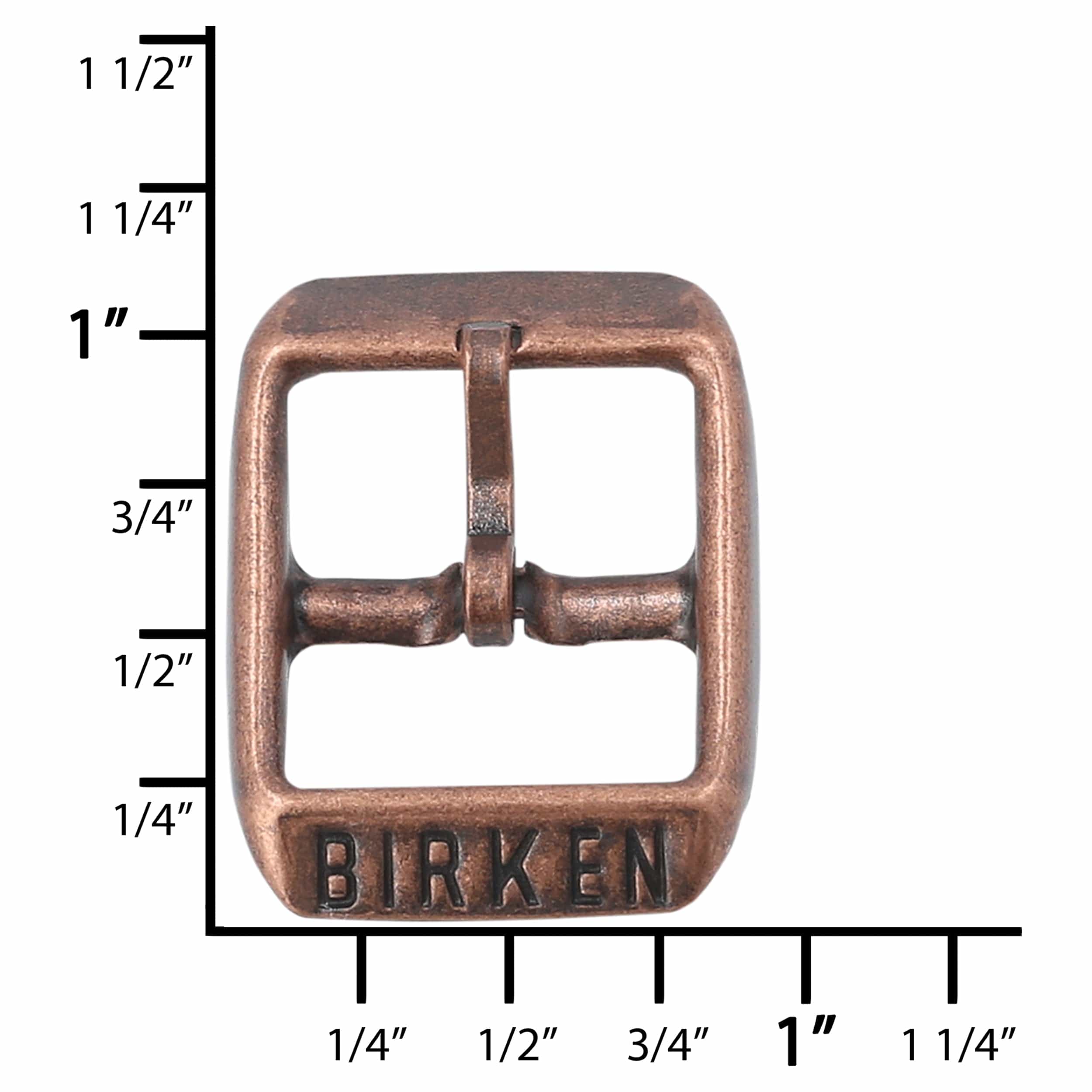 16mm Antique Copper, Birkenstock Buckle, Steel – Weaver Leather Supply