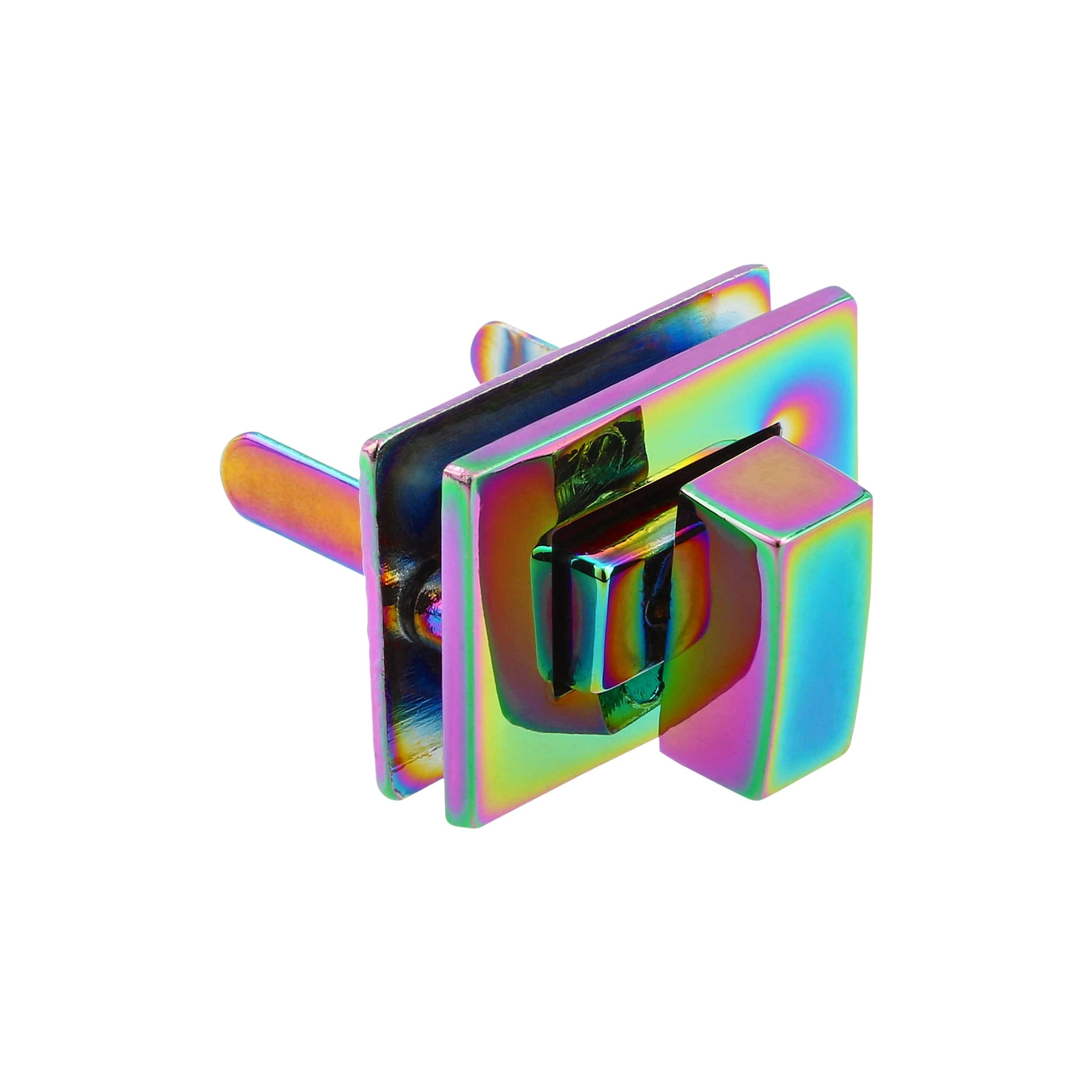 17mm Rainbow, Twist Turn Lock, Zinc Alloy – Weaver Leather Supply