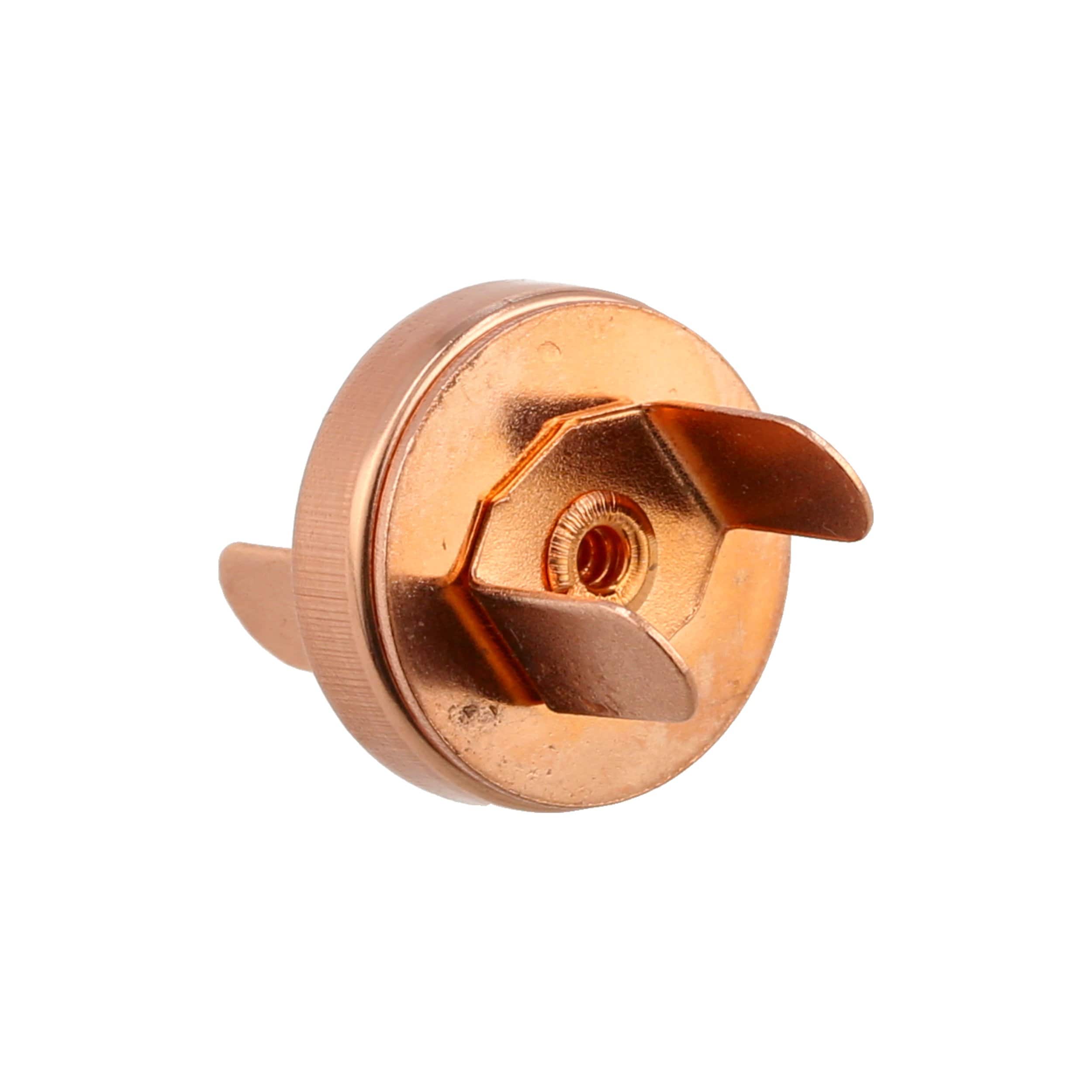 18mm Shiny Copper, Thin Profile Magnetic Snap, Steel – Weaver