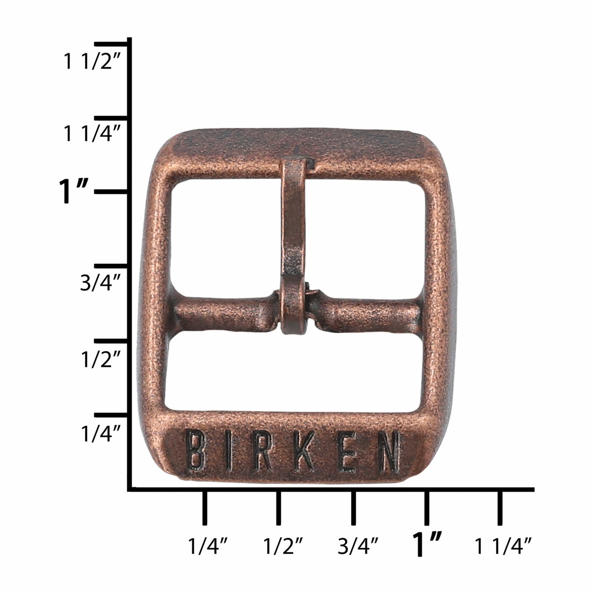 Ohio Travel Bag 19mm Antique Copper, Birkenstock Buckle, Steel, #C-1820-ANTC C-1820-ANTC
