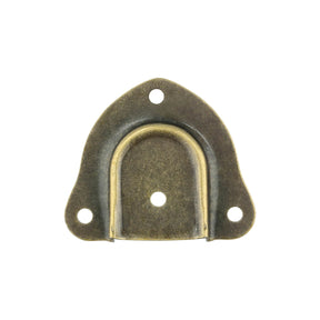 Ohio Travel Bag 2 1/4" Antique Brass, Trunk Handle Cap, Steel, #L-1771-ANTB L-1771-ANTB