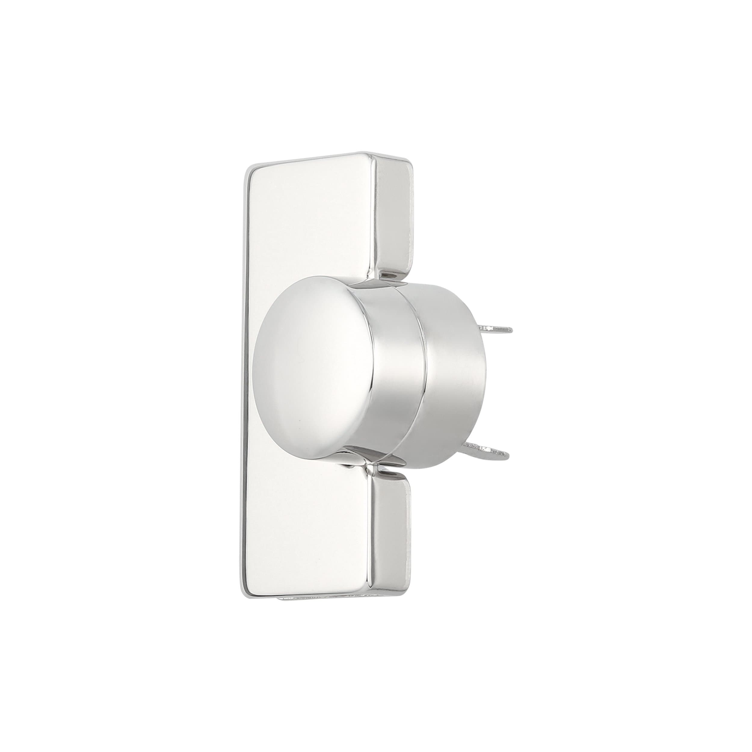 22mm Shiny Nickel, Turn Lock, Zinc Alloy – Weaver Leather Supply