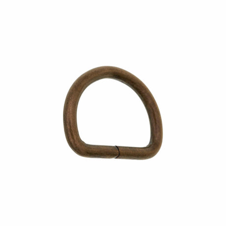 Ohio Travel Bag 3/4" Antique Brass, Split D-Ring, Steel, #D-105-ANTB D-105-ANTB