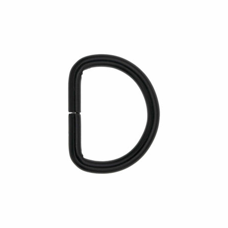 Ohio Travel Bag 3/4" Black, Split D-Ring, Steel, #D-105-BLK D-105-BLK