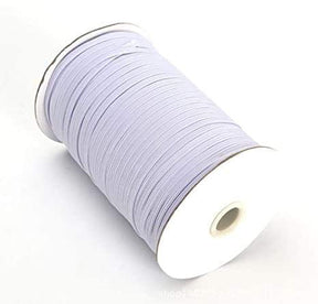 Ohio Travel Bag 3/8" White, Flat Elastic, Polyester, #EL-38-WHT EL-38-WHT