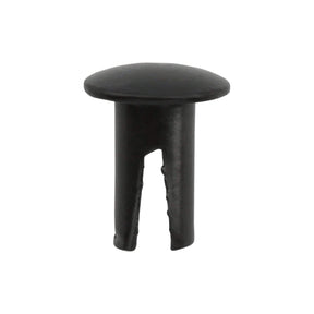 Ohio Travel Bag 4/16" Black, Split Rivet, Steel- 24 pk, #100-4-16-BLK 100-4-16-BLK