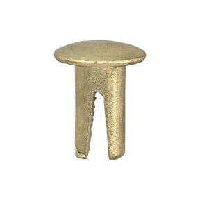 Ohio Travel Bag 4/16" Brass, Split Rivet, Steel- 24 pk, #100-4-16-BP 100-4-16-BP