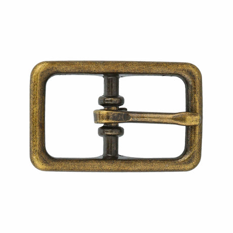 Ohio Travel Bag 5/8" Antique Brass, Center Bar Buckle, Zinc Alloy, #C-1608-ANTB C-1608-ANTB
