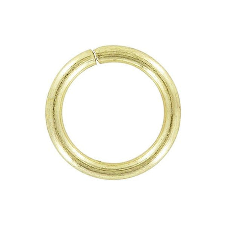 Ohio Travel Bag 5/8" Brass Plated, Split Roung Ring, Steel, #A-4-BP A-4-BP