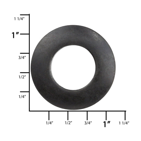 Ohio Travel Bag 5/8" Rustic Black, Screw Together Eyelet, Solid Brass, #P-1388-MBLK P-1388-MBLK