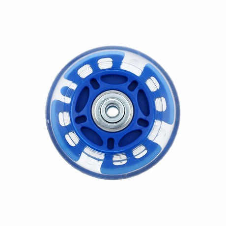 Ohio Travel Bag 68mm Blue, In-line skate wheel with LED Lights, PolyUrethane, #L-3890-BLU L-3890-BLU