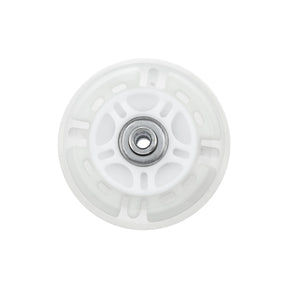 Ohio Travel Bag 76mm White, In-line skate wheel with LED Lights, PolyUrethane, #L-3891-WHT L-3891-WHT