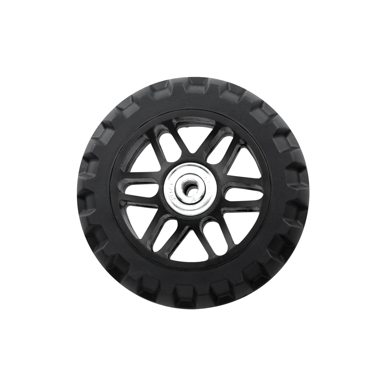 96mm Black, Rugged Wheel, Plastic, #L-3714 – Weaver Leather Supply