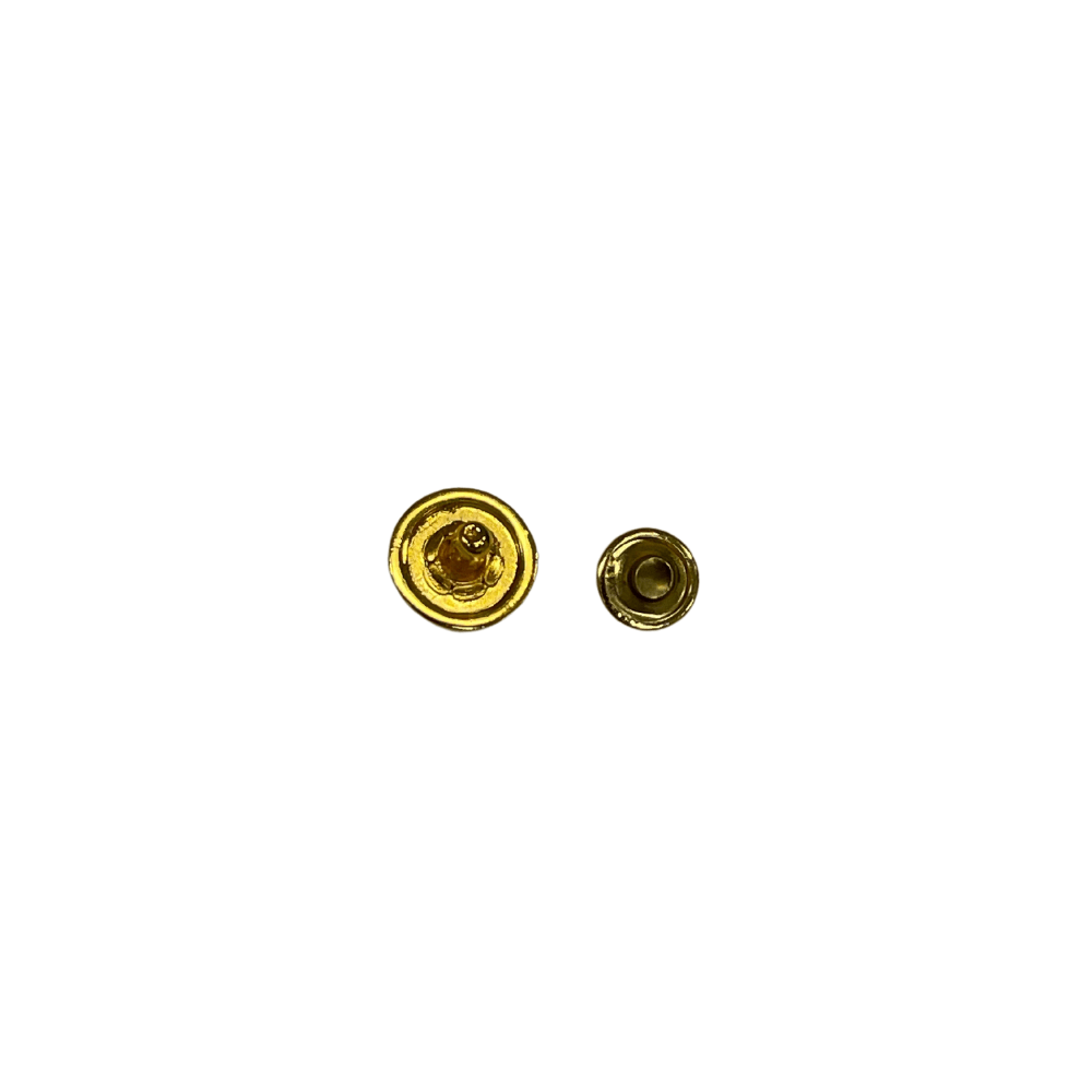 Ohio Travel Bag Adornments 12.7mm Gold, Stud With Cap, Steel, #P-2820-GOLD P-2820-GOLD